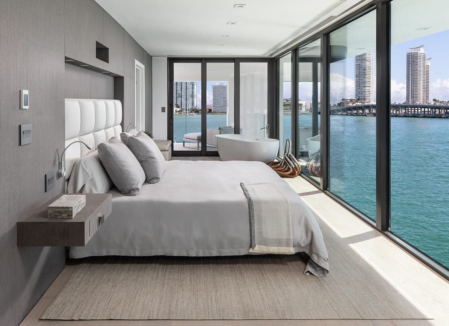 Modern Bedroom Ocean View